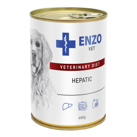 ENZO VET Hepatic για ηπατική νόσο για σκύλους 8x400g